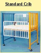 Infant Cribs, Plexiglass End