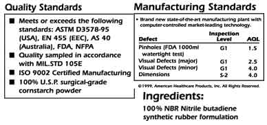 Uniseal Nitrl +text Synth Pderfree Glove